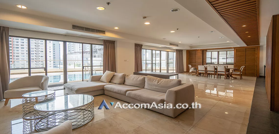 5  3 br Condominium For Rent in Sukhumvit ,Bangkok BTS Phrom Phong at Le Raffine Sukhumvit 24 AA10510
