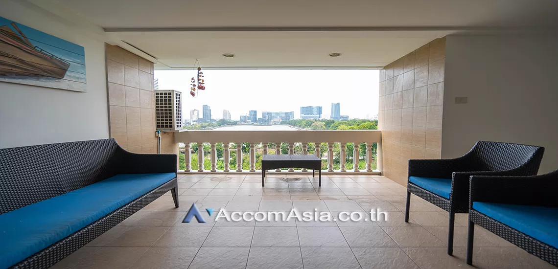 6  3 br Apartment For Rent in Sukhumvit ,Bangkok BTS Asok - MRT Sukhumvit at Family Apartment with Lake View AA10679