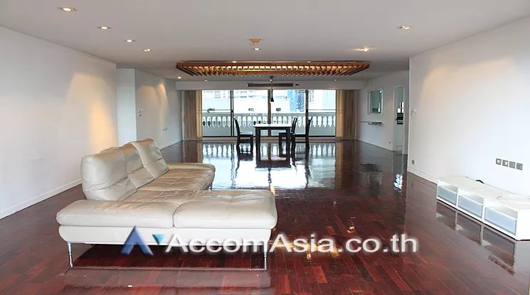 Big Balcony, Pet friendly |  4 Bedrooms  Apartment For Rent in Sukhumvit, Bangkok  near BTS Asok - MRT Sukhumvit (AA10768)