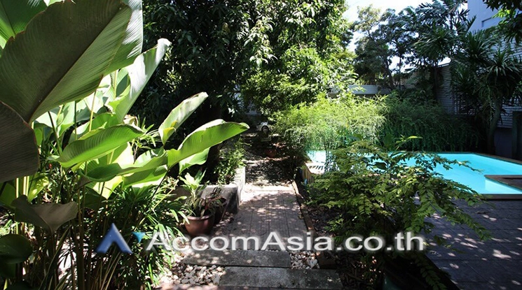 Home Office, Private Swimming Pool house for rent in Phaholyothin, Bangkok Code AA10988