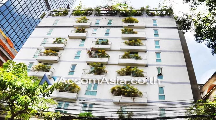 Split-type Air, Pet friendly |  Apartment For Rent in Sathorn, Bangkok  near BTS Saint Louis (AA11606)