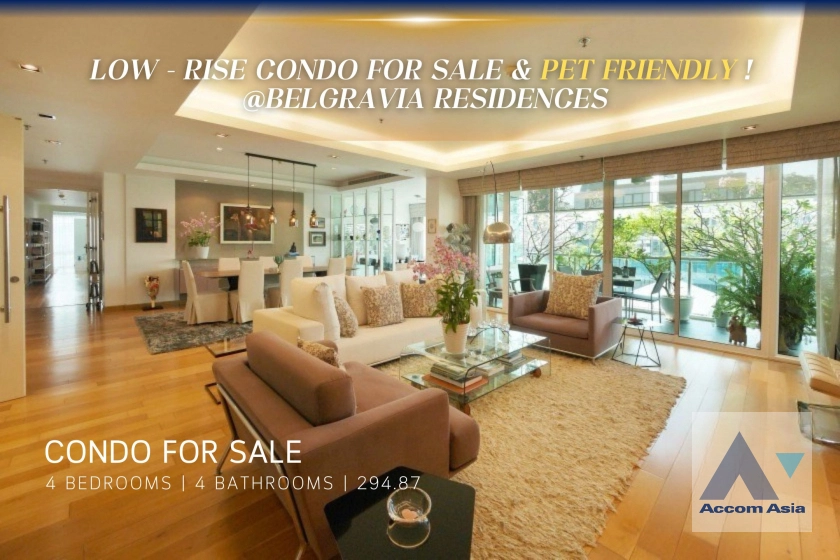 2  4 br Condominium For Sale in Sukhumvit ,Bangkok BTS Phrom Phong at Belgravia Residences AA12076