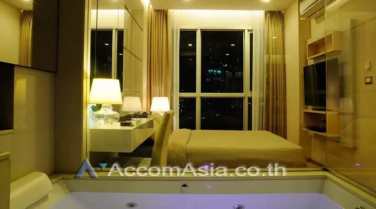 5  1 br Condominium For Rent in New Phetchaburi ,Bangkok MRT Phetchaburi - ARL Makkasan at The Address Asoke AA12308