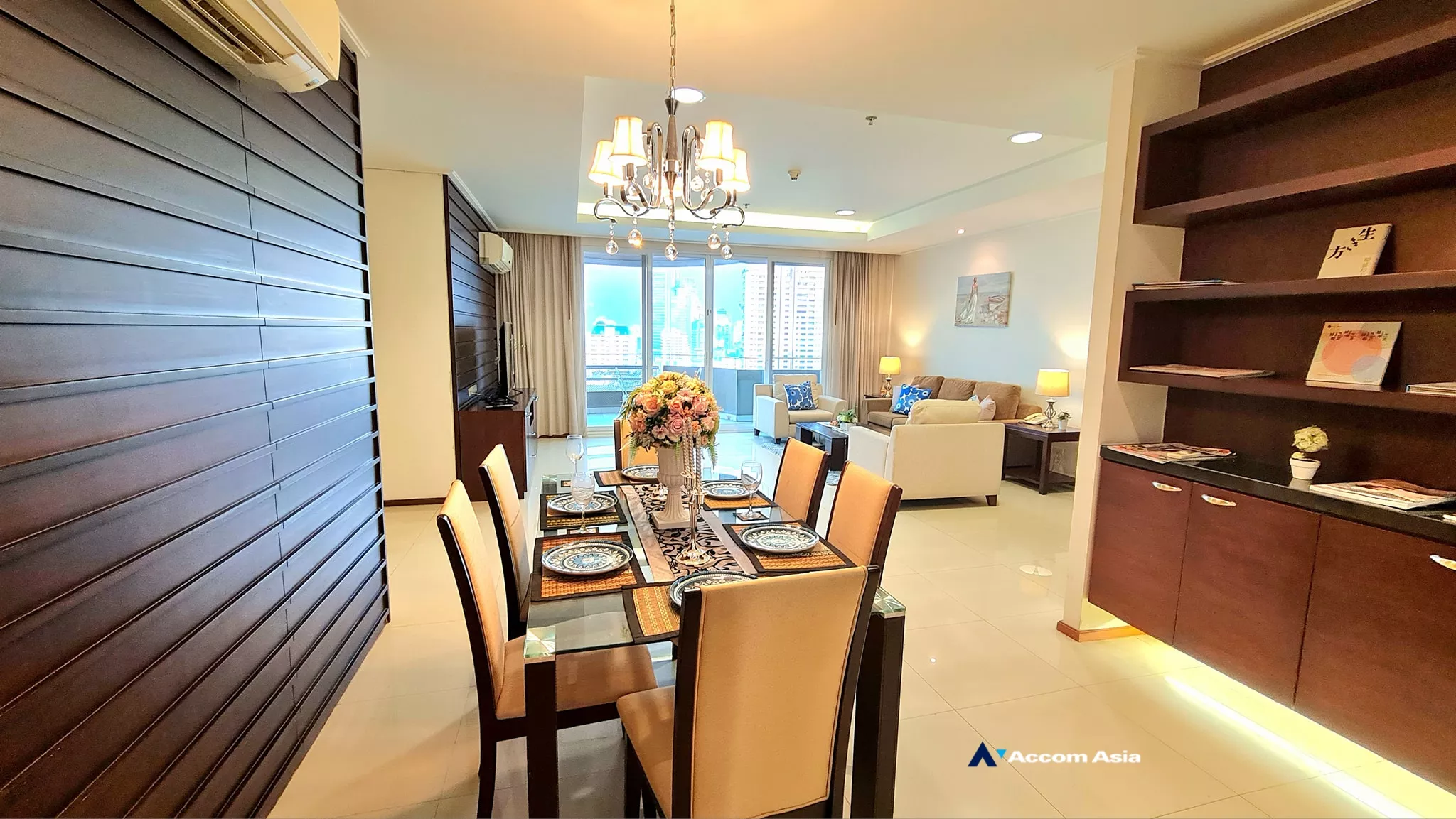  1  3 br Apartment For Rent in Sukhumvit ,Bangkok BTS Phrom Phong at Fully Furnished Suites AA12329