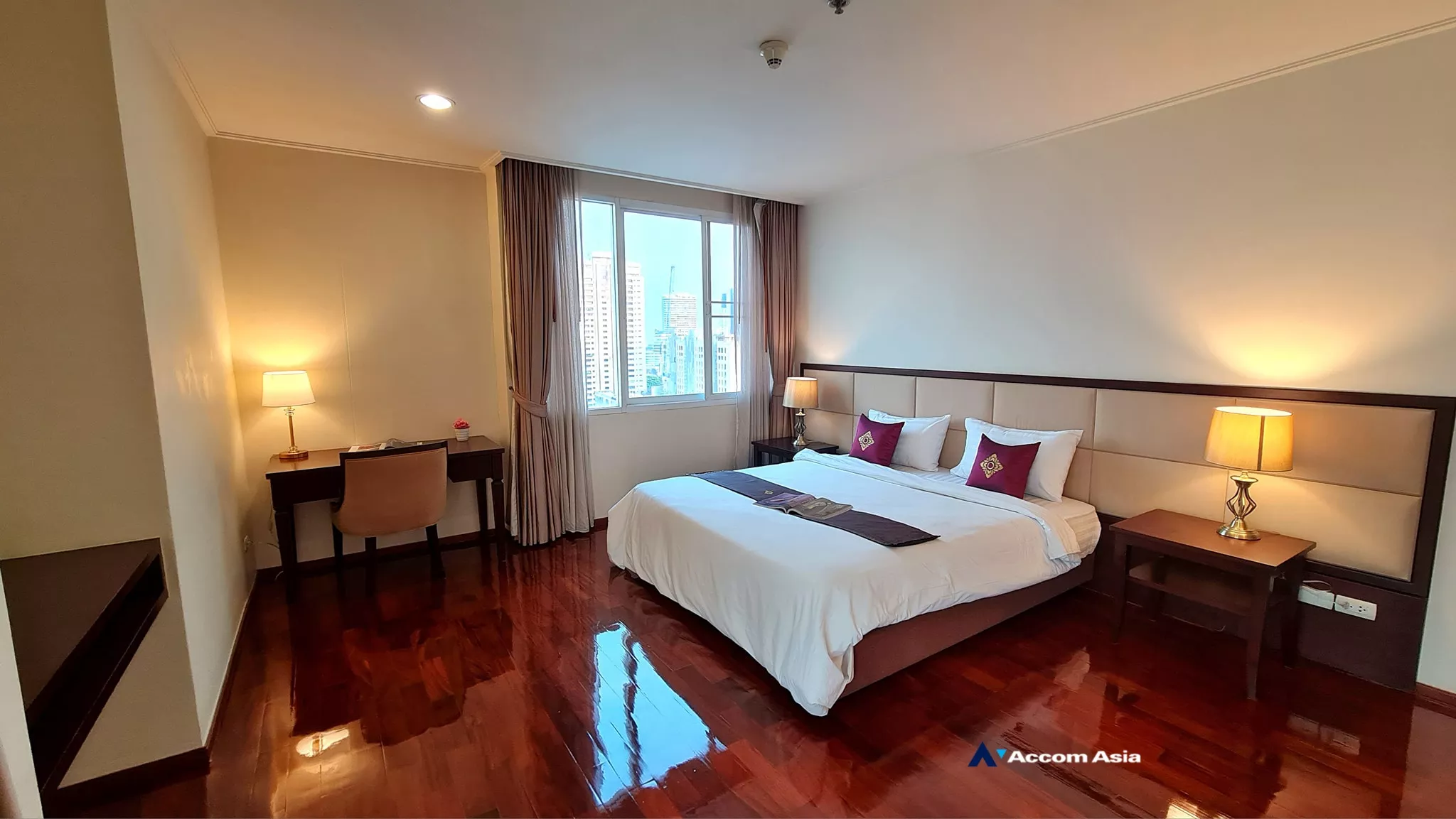 6  3 br Apartment For Rent in Sukhumvit ,Bangkok BTS Phrom Phong at Fully Furnished Suites AA12329