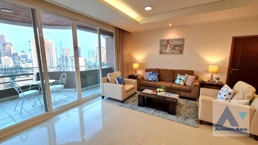 9  3 br Apartment For Rent in Sukhumvit ,Bangkok BTS Phrom Phong at Fully Furnished Suites AA12329