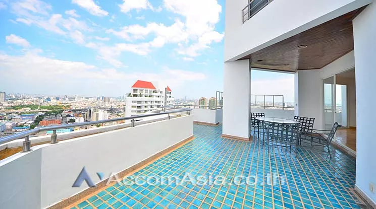 14  5 br Condominium for rent and sale in Charoennakorn ,Bangkok BTS Krung Thon Buri at Saichol Mansion AA12349