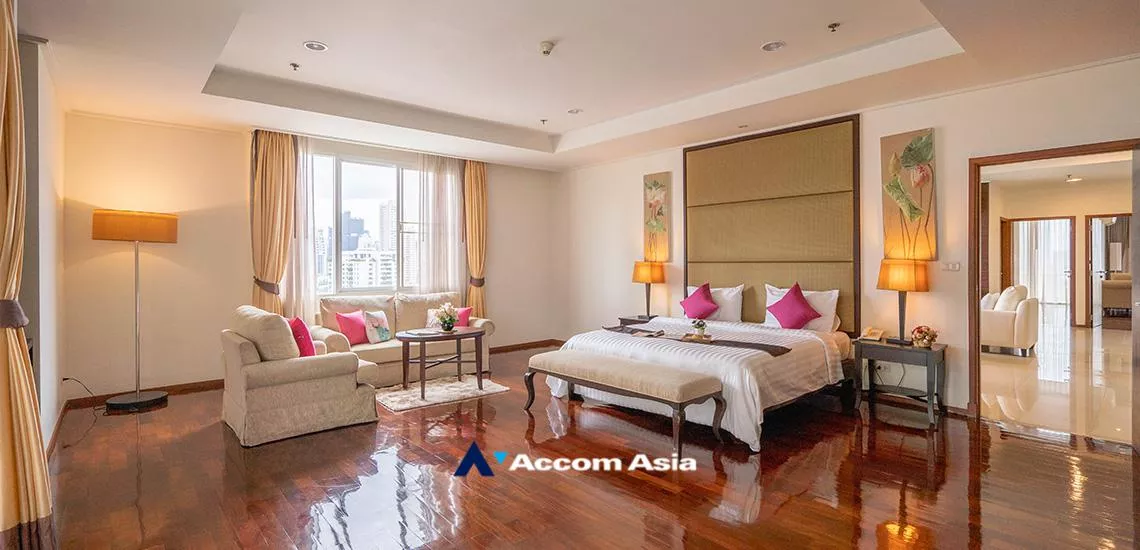 9  3 br Apartment For Rent in Sukhumvit ,Bangkok BTS Phrom Phong at Fully Furnished Suites AA12539