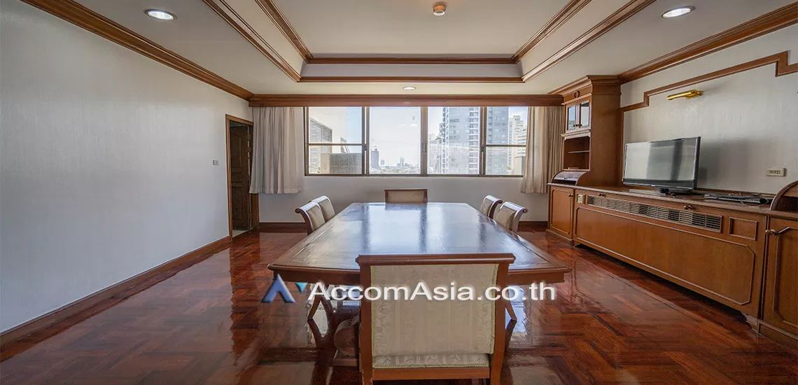 4  3 br Apartment For Rent in Sukhumvit ,Bangkok BTS Phrom Phong at Pet friendly - High rise Apartment in Phrom Phong AA12661