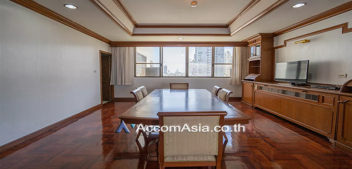 4  3 br Apartment For Rent in Sukhumvit ,Bangkok BTS Phrom Phong at Pet friendly - High rise Apartment AA12661