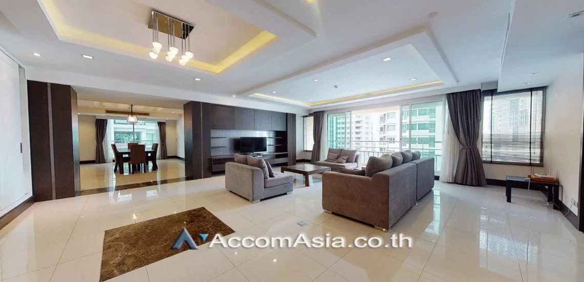 A whole floor, Pet friendly |  4 Bedrooms  Condominium For Rent in Sukhumvit, Bangkok  near BTS Phrom Phong (AA13194)
