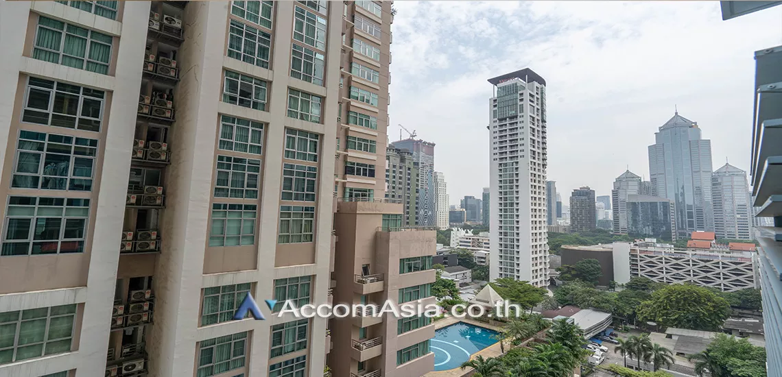10  2 br Condominium For Rent in Ploenchit ,Bangkok BTS Chitlom at Q Langsuan  AA13390