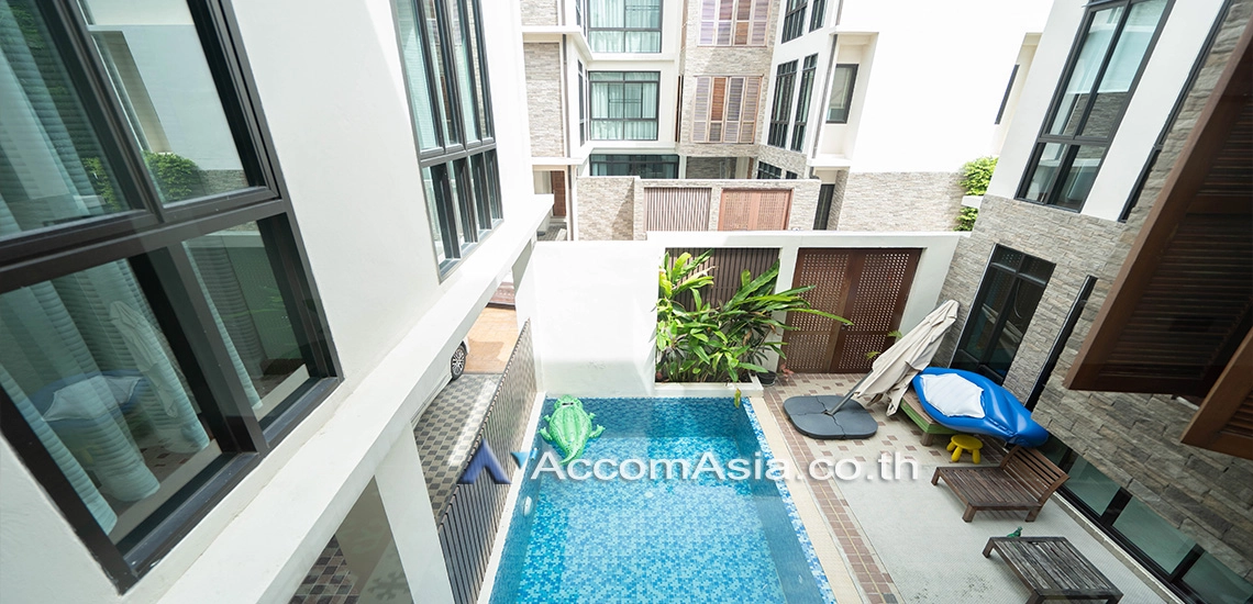  1  4 br House for rent and sale in Sukhumvit ,Bangkok BTS Phrom Phong at Emporium Pool Compound AA13419