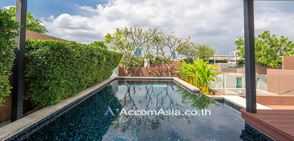 unitPrivate Swimming Pool, Triplex, Pet friendly |  3 Bedrooms  Condominium For Rent & Sale in Sathorn, Bangkok  near MRT Lumphini - BTS Chong Nonsi (AA13510)