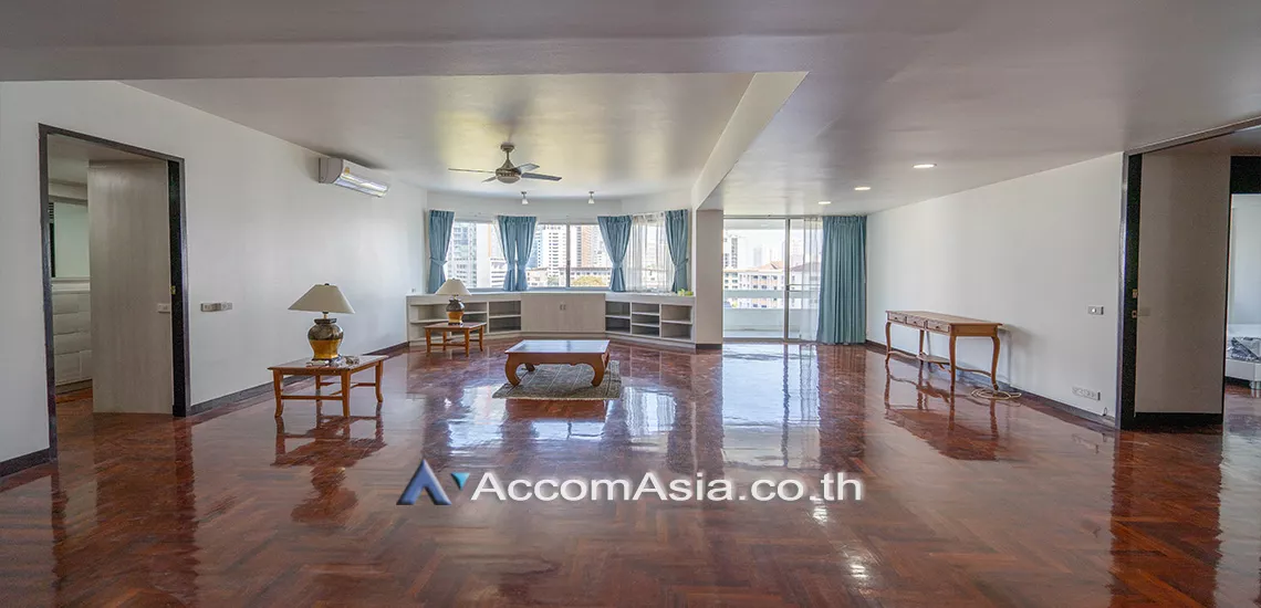 4  3 br Apartment For Rent in Sukhumvit ,Bangkok BTS Phrom Phong at The comfortable low rise residence AA14400