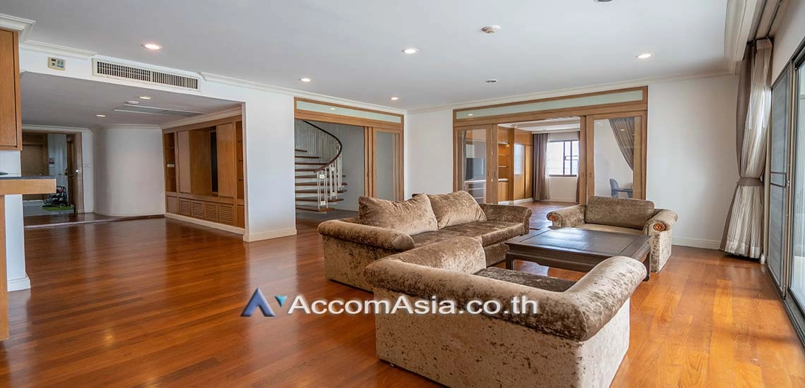 12  3 br Apartment For Rent in Sukhumvit ,Bangkok BTS Phrom Phong at Exclusive private atmosphere AA14487