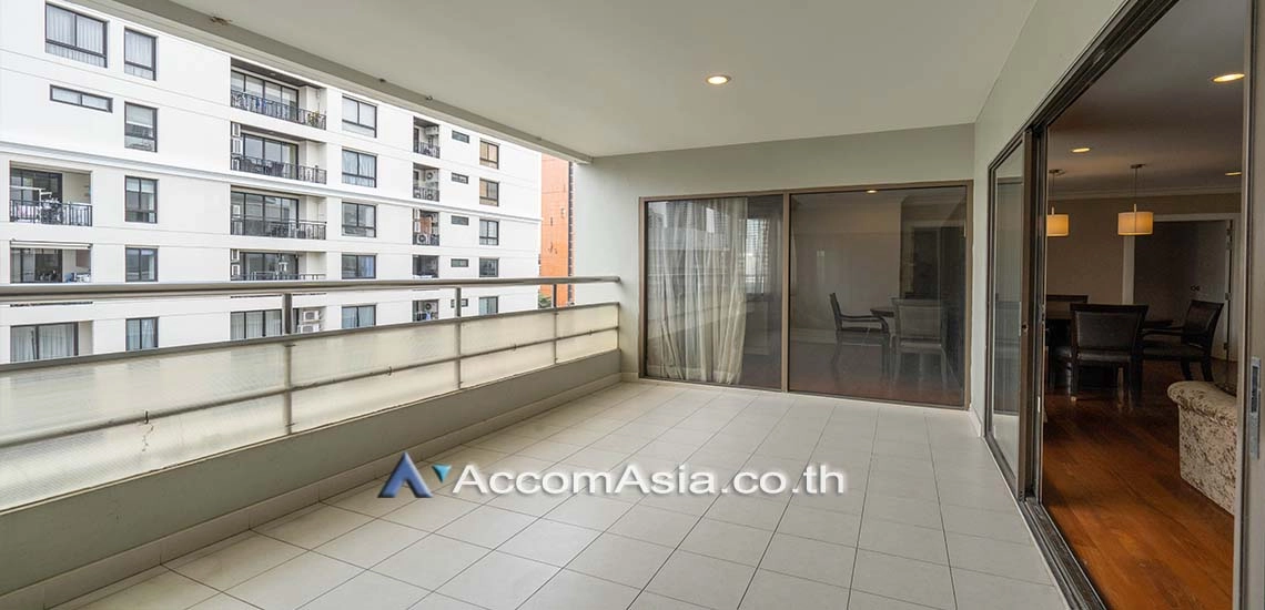 Big Balcony, Duplex Condo, Pet friendly |  3 Bedrooms  Apartment For Rent in Sukhumvit, Bangkok  near BTS Phrom Phong (AA14487)