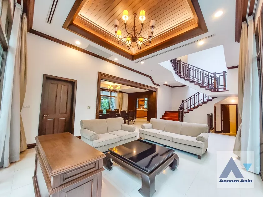 9  4 br House For Rent in Sathorn ,Bangkok BRT Thanon Chan - BTS Saint Louis at Exclusive Resort Style Home  AA14956