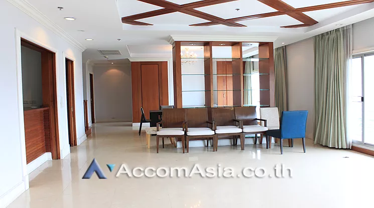 Duplex Condo, Penthouse |  5 Bedrooms  Apartment For Rent in Ploenchit, Bangkok  near BTS Ploenchit (AA14961)