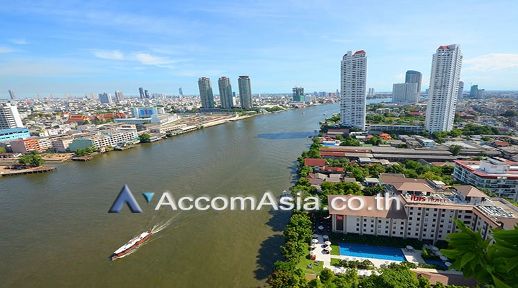12  2 br Condominium for rent and sale in Charoennakorn ,Bangkok BTS Krung Thon Buri at Supakarn Condominium AA14996