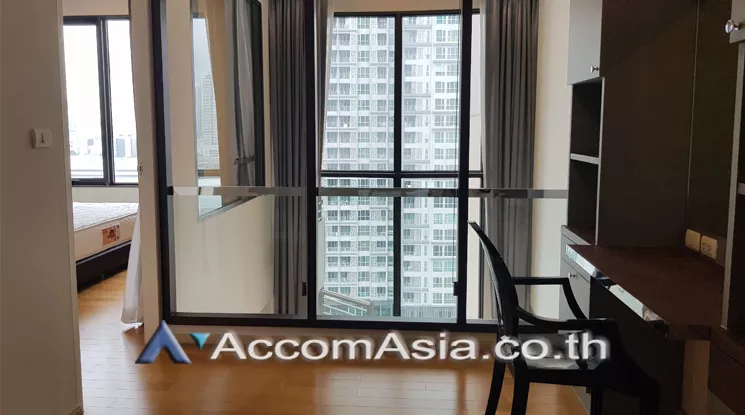9  1 br Condominium For Rent in Phaholyothin ,Bangkok MRT Phetchaburi - ARL Makkasan at Villa Asoke AA15597