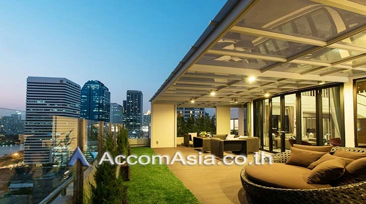Fully Furnished, Big Balcony, Duplex Condo, Penthouse |  Warm Family Atmosphere Apartment  4 Bedroom for Rent MRT Sukhumvit in Sukhumvit Bangkok