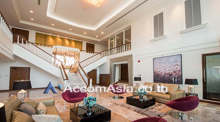 Fully Furnished, Big Balcony, Duplex Condo, Penthouse |  4 Bedrooms  Apartment For Rent in Sukhumvit, Bangkok  near BTS Asok - MRT Sukhumvit (AA15910)