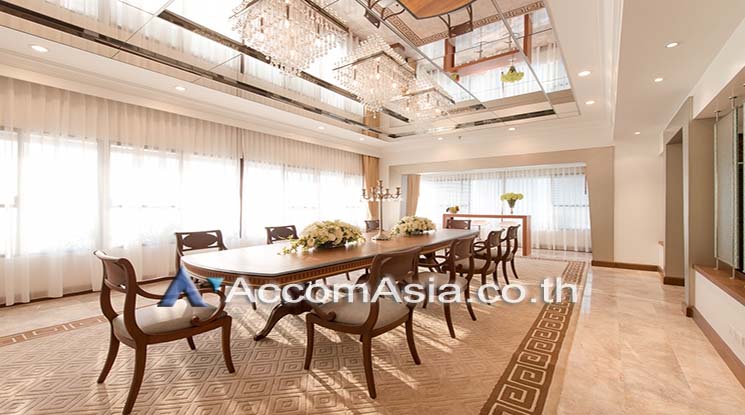 Fully Furnished, Big Balcony, Duplex Condo, Penthouse |  4 Bedrooms  Apartment For Rent in Sukhumvit, Bangkok  near BTS Asok - MRT Sukhumvit (AA15910)