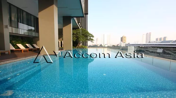 unit 1 Bedroom  Condominium For Rent & Sale in Charoen Nakhon, Bangkok  near BTS Krung Thon Buri (AA16315)
