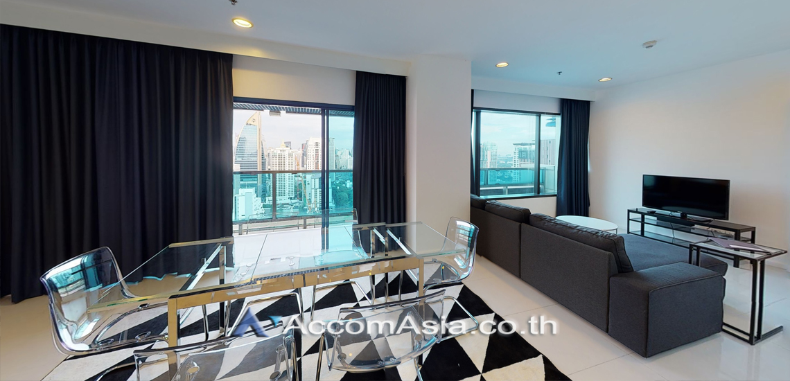  1  3 br Condominium For Rent in Ploenchit ,Bangkok BTS Chitlom at Royal Maneeya Executive Residence AA17093
