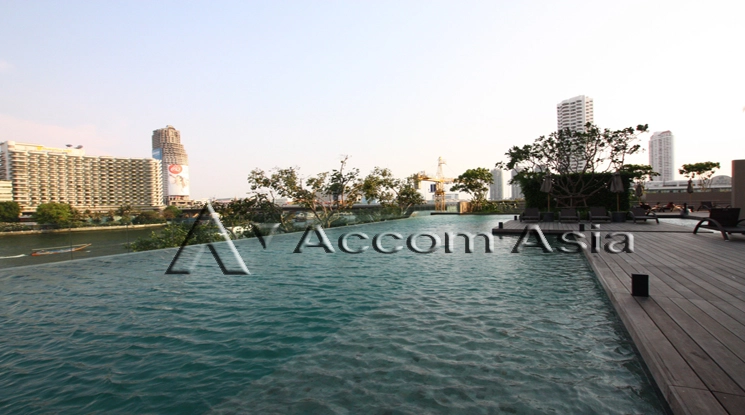  The River Condominium Condominium  2 Bedroom for Rent BTS Krung Thon Buri in Charoennakhon Bangkok