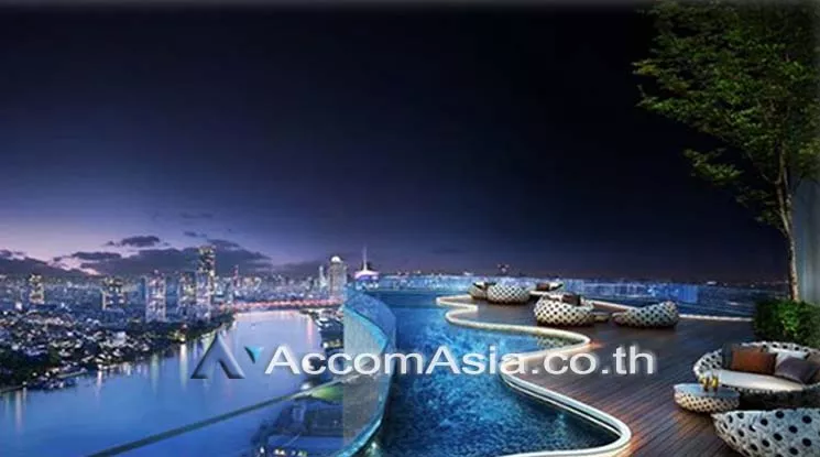 15  3 br Condominium for rent and sale in Charoenkrung ,Bangkok BTS Saphan Taksin at Menam Residences AA17739