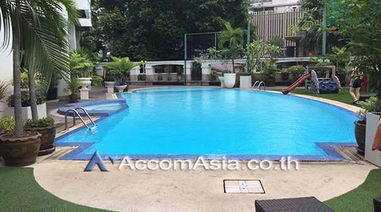 8  3 br Apartment For Rent in Sukhumvit ,Bangkok BTS Asok - MRT Sukhumvit at Newly renovated modern style living place AA18001