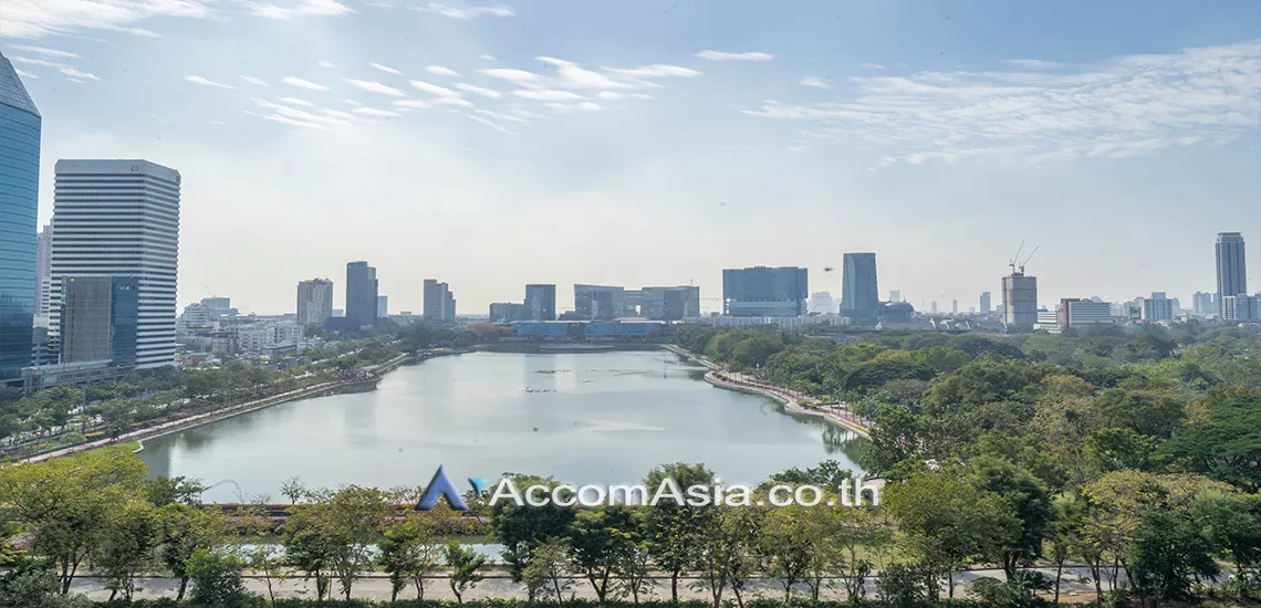 6  3 br Apartment For Rent in Sukhumvit ,Bangkok BTS Asok - MRT Sukhumvit at Family Apartment with Lake View AA18281