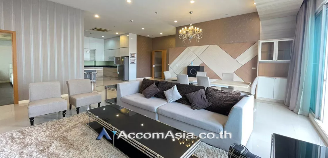 Penthouse |  3 Bedrooms  Condominium For Rent in Phaholyothin, Bangkok  near MRT Phetchaburi (AA18392)