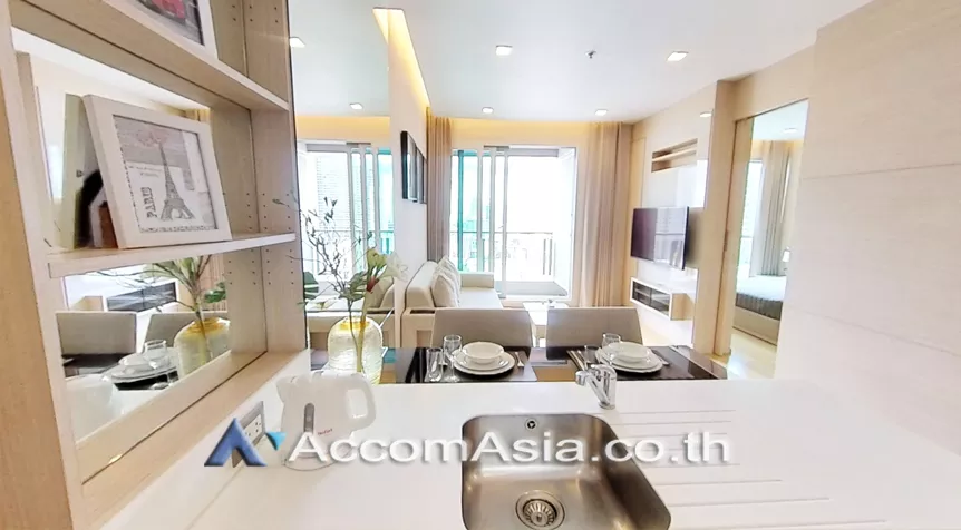  1  1 br Condominium For Rent in Phaholyothin ,Bangkok MRT Phetchaburi - ARL Makkasan at The Address Asoke AA18991