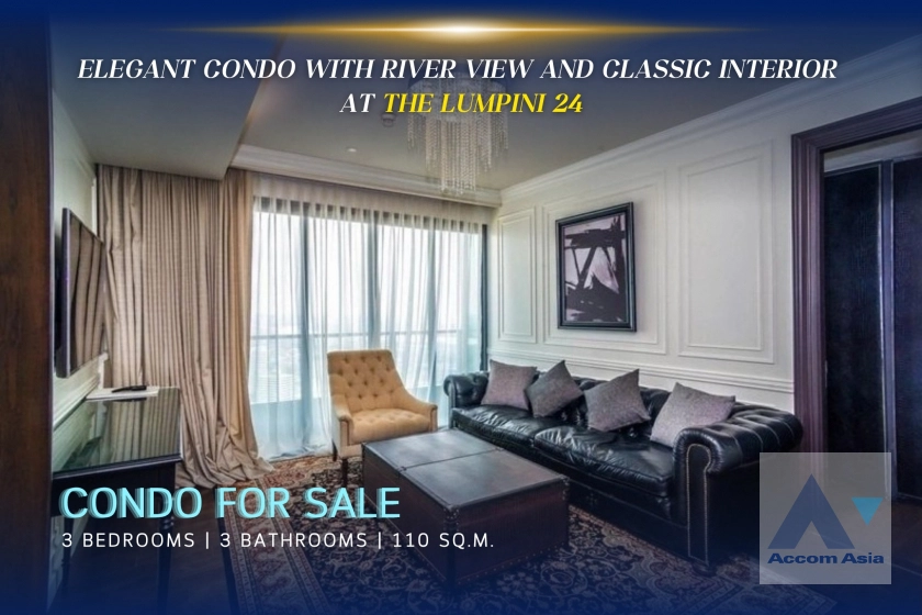 unitCorner Unit |  Elegant condo with river view and classic interior (AA19096)