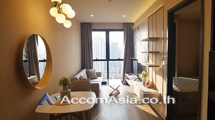 unit 1 Bedroom  Condominium For Rent in Sukhumvit, Bangkok  near BTS Asok - MRT Sukhumvit (AA19271)