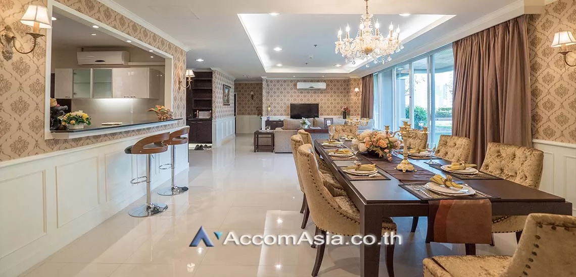 Big Balcony, Penthouse, Pet friendly |  4 Bedrooms  Apartment For Rent in Sukhumvit, Bangkok  near BTS Phrom Phong (AA19323)