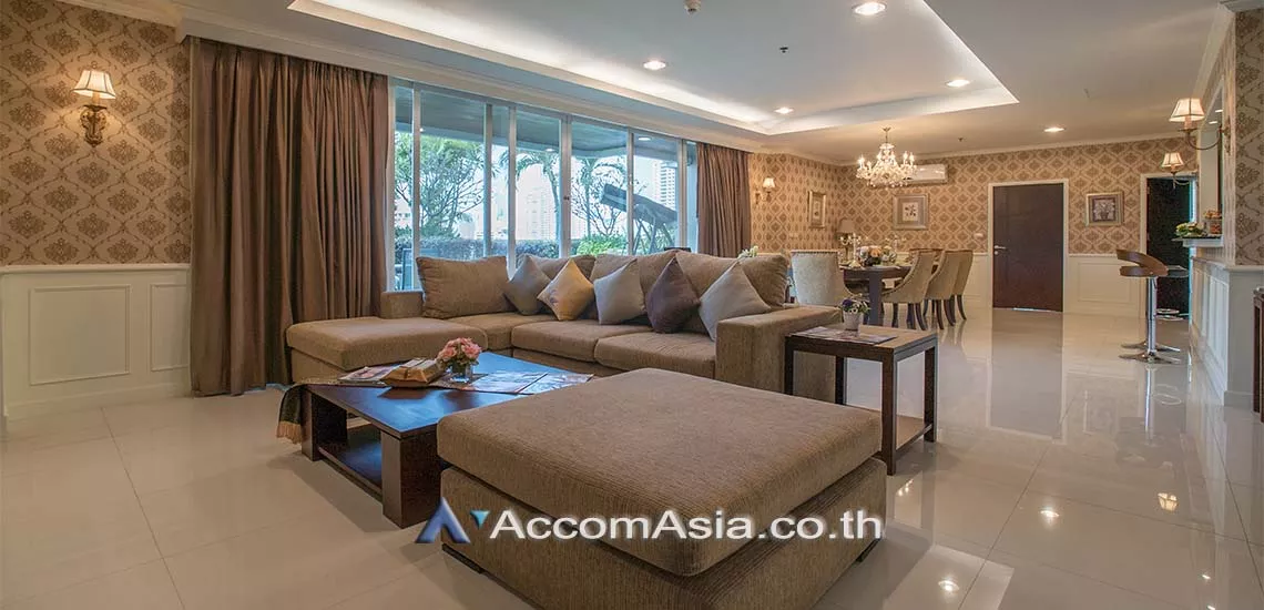 Big Balcony, Penthouse, Pet friendly |  4 Bedrooms  Apartment For Rent in Sukhumvit, Bangkok  near BTS Phrom Phong (AA19323)