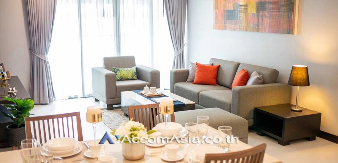 unit 2 Bedrooms  Apartment For Rent in Sukhumvit, Bangkok  near BTS Asok - MRT Sukhumvit (AA19515)