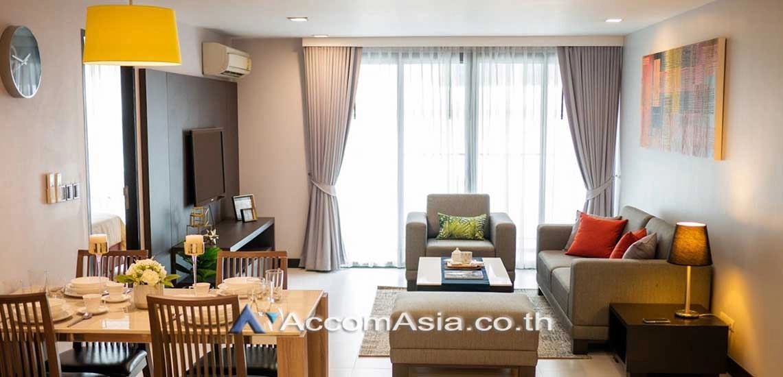 unit 2 Bedrooms  Apartment For Rent in Sukhumvit, Bangkok  near BTS Asok - MRT Sukhumvit (AA19515)