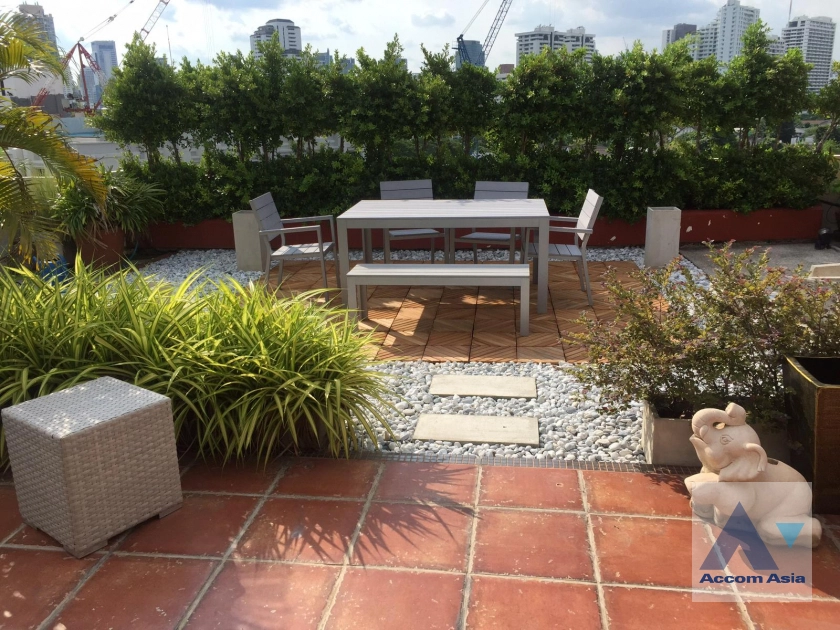 unitHuge Terrace, Double High Ceiling, Duplex Condo, Penthouse, Pet friendly | Prime Mansion Promsri Condominium 3 Bedroom For Rent Near BTS Phrom Phong