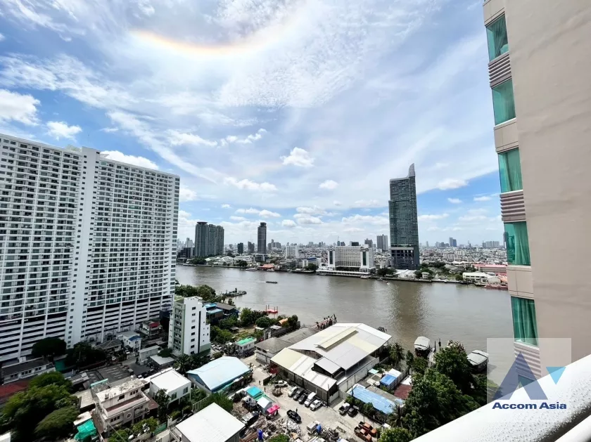 14  3 br Condominium For Rent in Charoennakorn ,Bangkok BTS Krung Thon Buri at WaterMark Chaophraya River AA19716