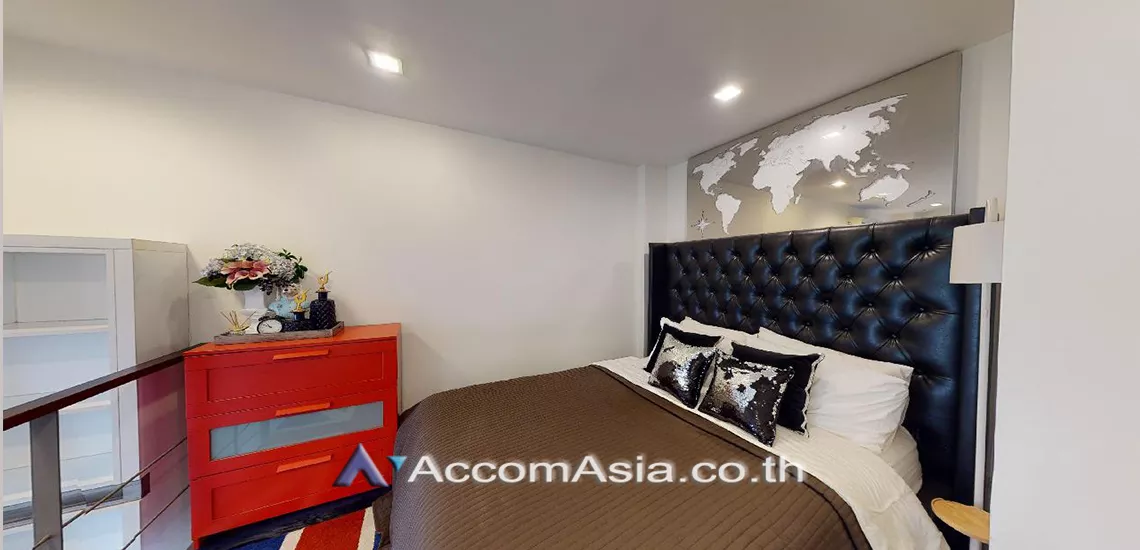 Duplex Condo, Pet friendly |  1 Bedroom  Condominium For Rent in Sukhumvit, Bangkok  near BTS Thong Lo (AA19721)