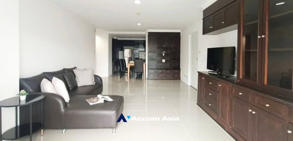 Big Balcony, Pet friendly |  Waterford Park  Condominium  2 Bedroom for Rent   in Sukhumvit Bangkok