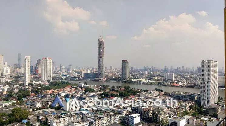 Master View Executive Place Condominium  2 Bedroom for Sale BTS Krung Thon Buri in Charoennakorn Bangkok