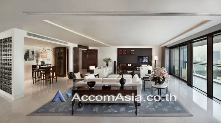 Penthouse |  The St. Regis Bangkok (Residences) Condominium  4 Bedroom for Rent BTS Ratchadamri in Ploenchit Bangkok