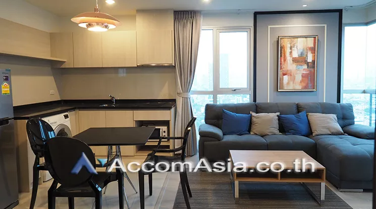  1  2 br Condominium For Rent in Sathorn ,Bangkok BTS Chong Nonsi - BRT Sathorn at RHYTHM Sathorn-Narathiwas AA20312
