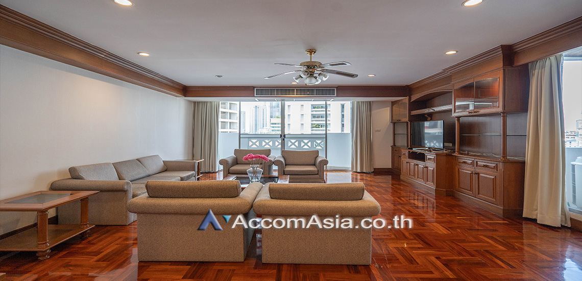  1  4 br Apartment For Rent in Sukhumvit ,Bangkok BTS Asok - MRT Sukhumvit at Newly renovated modern style living place AA20448